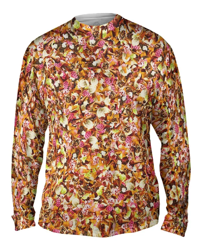 Compression Long Sleeve-Ice Cream Cone Boogy