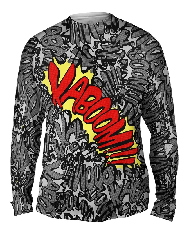 Basketball Long Sleeve-Kaboom Comic