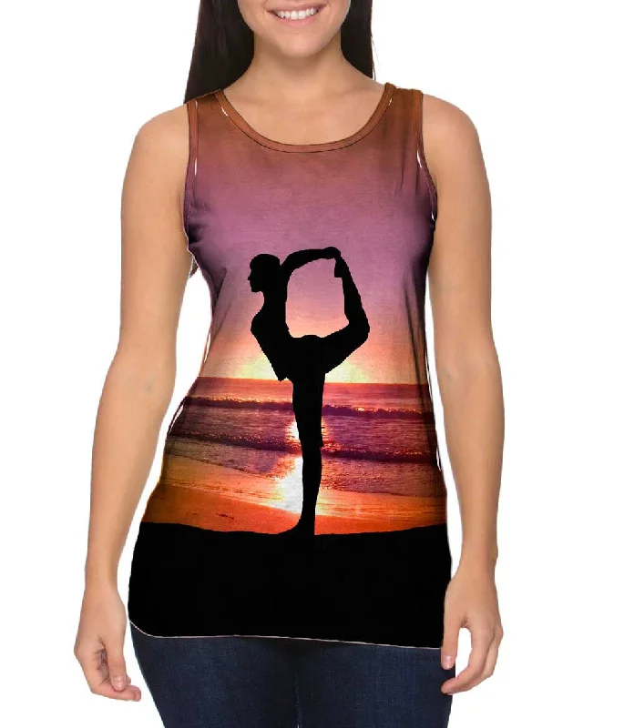 Fitness Tank-Beach Yoga