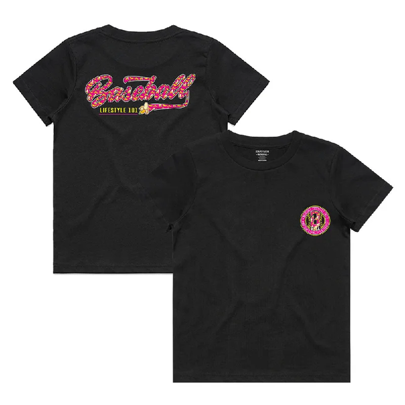 Breathable T-Shirt-Banana Youth Tee - Black