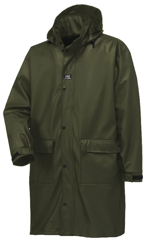 Heavyweight Jacket-Helly Hansen Impertech Waterproof Long Coat