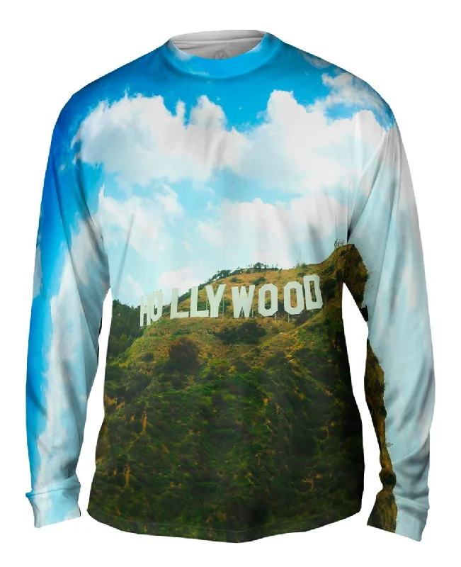 Stretch Long Sleeve-Hollywood Sign