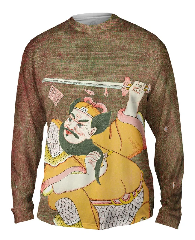 Long Sleeve Shirt-Japan - "Pankwan The Decider Of Life"