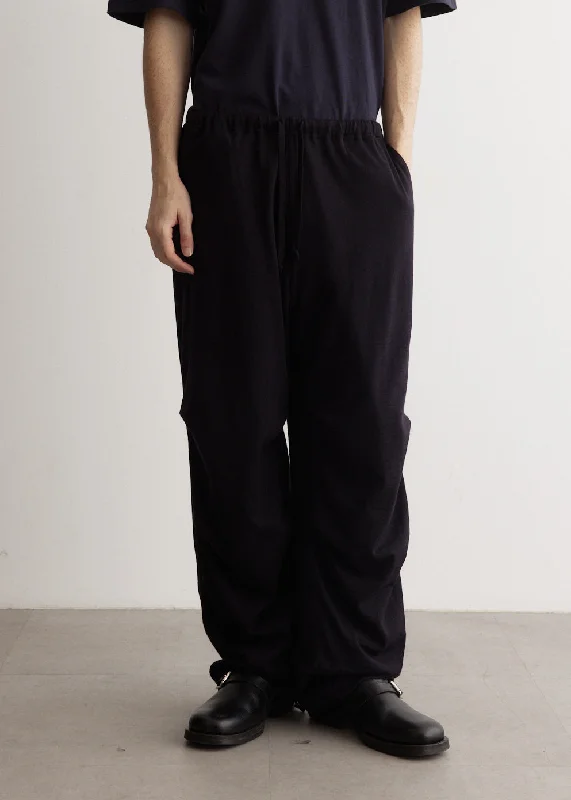 Performance Pants-Wool Knit Knee Tucked Pants