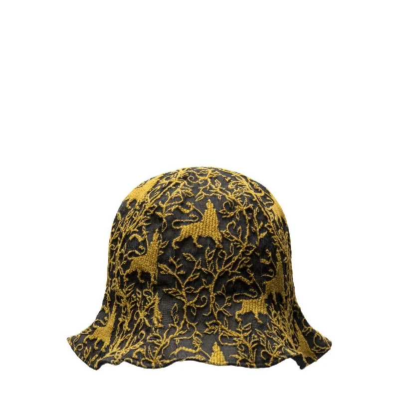 Boonie Military Hat-JQ JAH LION TULIP HAT