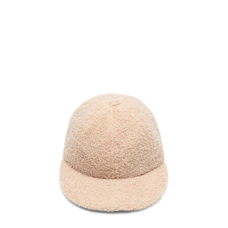 Streetwear Hat-6 PANEL BOUCLE BALLCAP