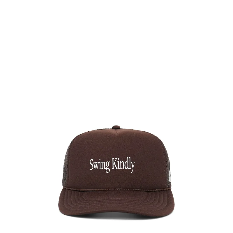 Fleece Beanie-SWING KINDLY FOAM TRUCKER CAP