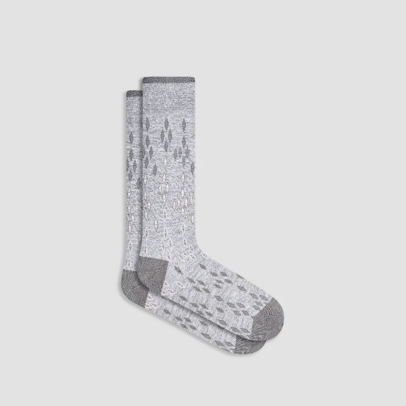 Bright Socks-Geometric Mid-Calf Socks