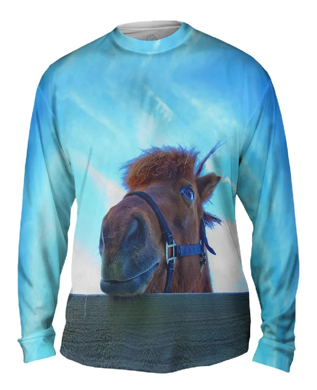 Loose Fit Long Sleeve-Heavenly Horse