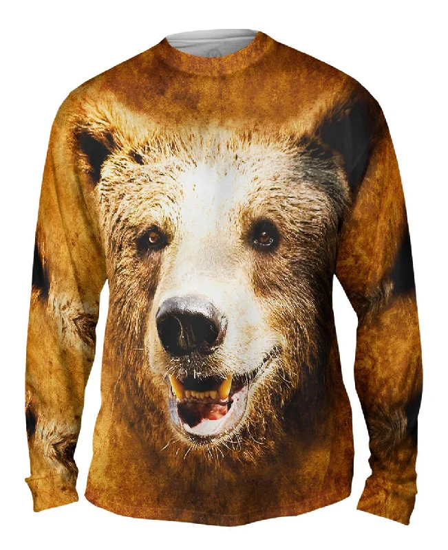 Graphic Print Long Sleeve-July Bear