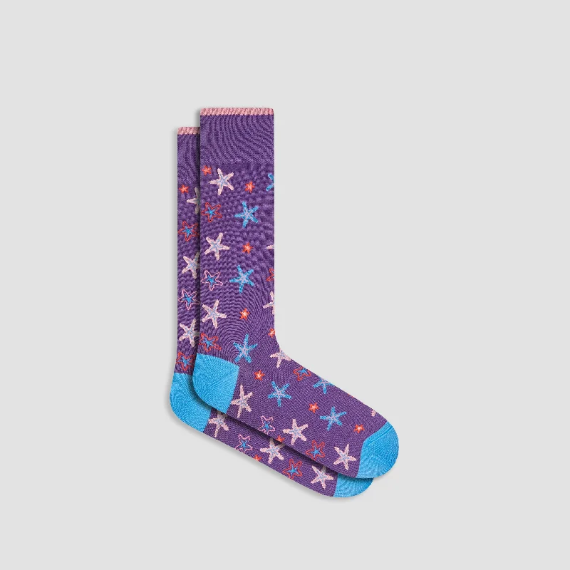 Outdoor Socks-Sea Star Mid-Calf Socks