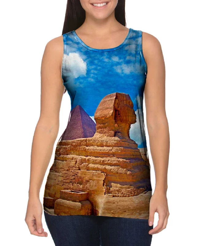 Colorblock Tank-Cairo Sphinx