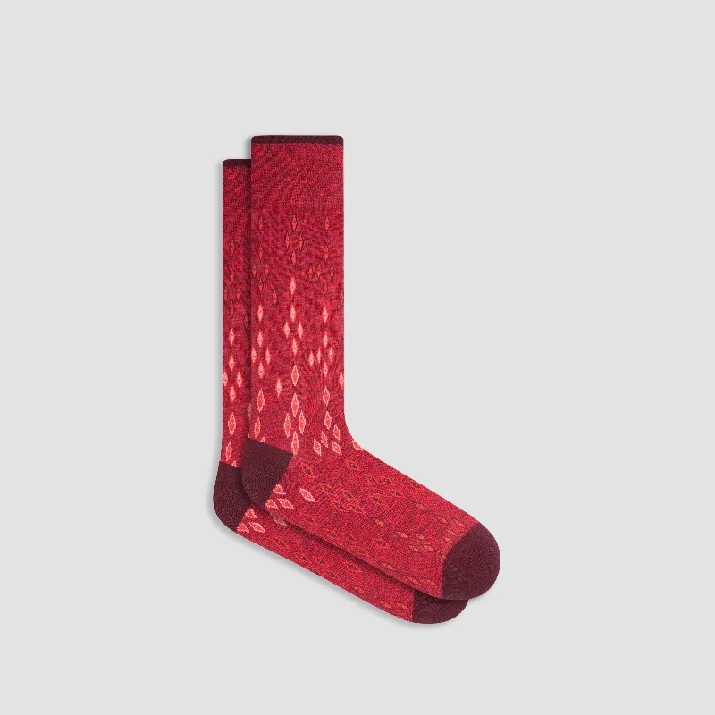 Casual Socks-Geometric Mid-Calf Socks