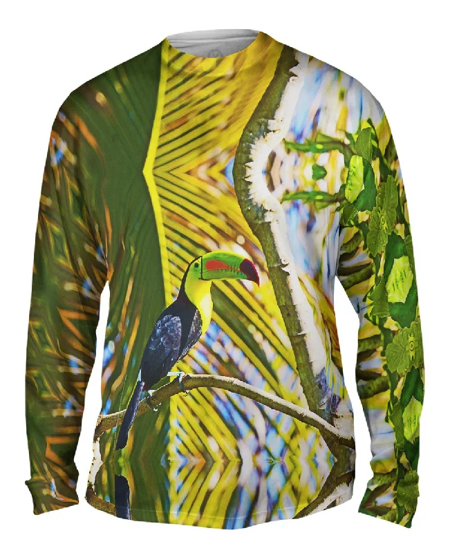 Baseball Long Sleeve-Keel Billed Tucan