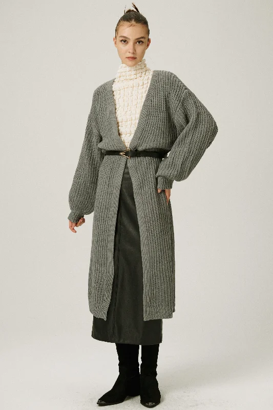 Gym Jacket-Leia Sweater Maxi Coat