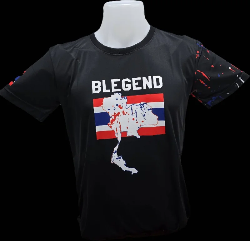 Crop T-Shirt-Blegend Thai Pride Dry-Fit T-Shirt