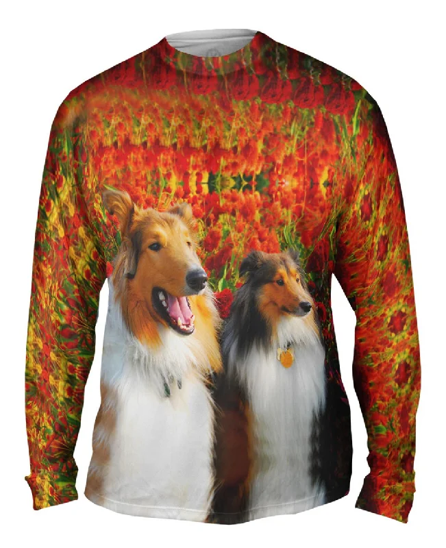 Solid Color Long Sleeve-Happy Collie