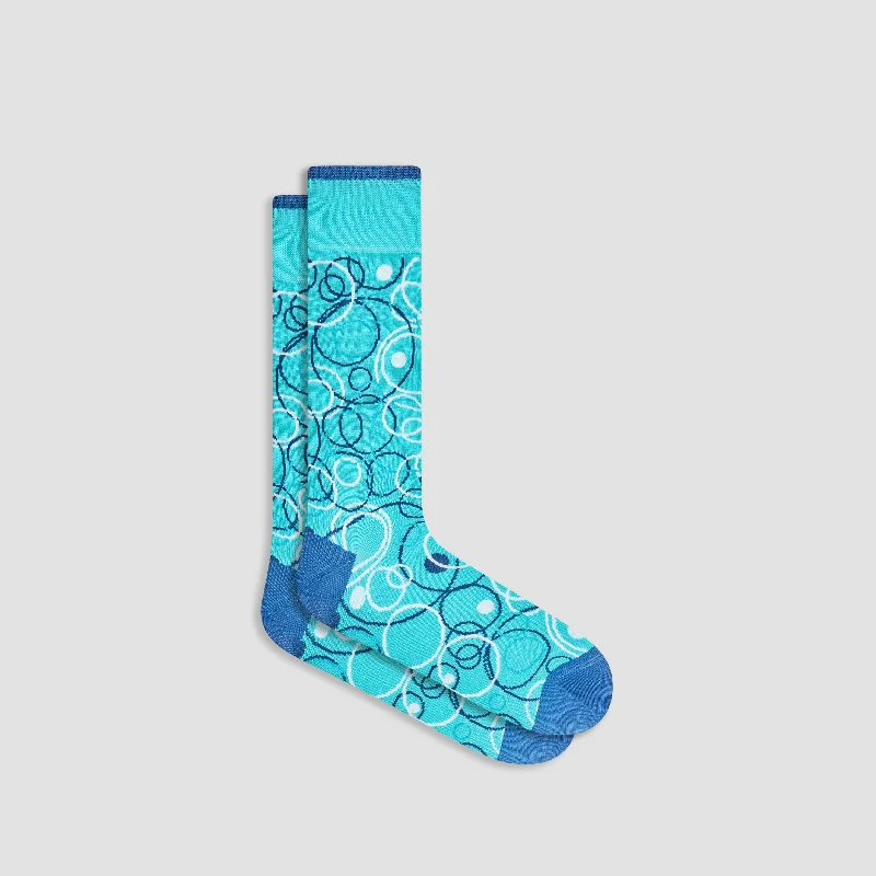 Anti-Slip Socks-Abstract Mid-Calf Socks