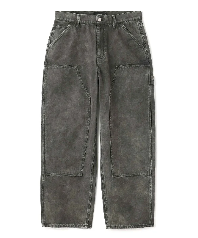 Relaxed Fit Pants-OVERDYE WORK PANT