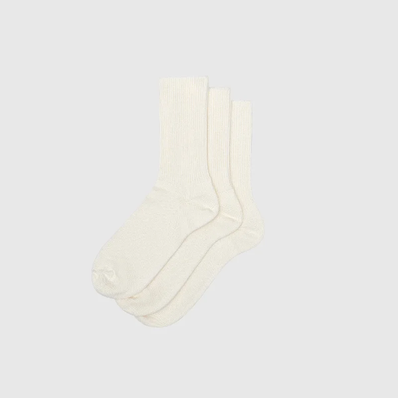 Baby Socks-LAGOM 3-PACK (WHITE)