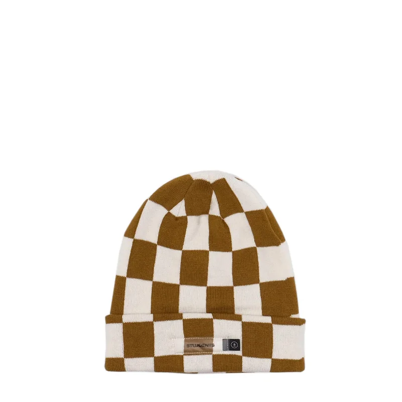 Hiking Hat-AIKEN CHECKER BEANIE