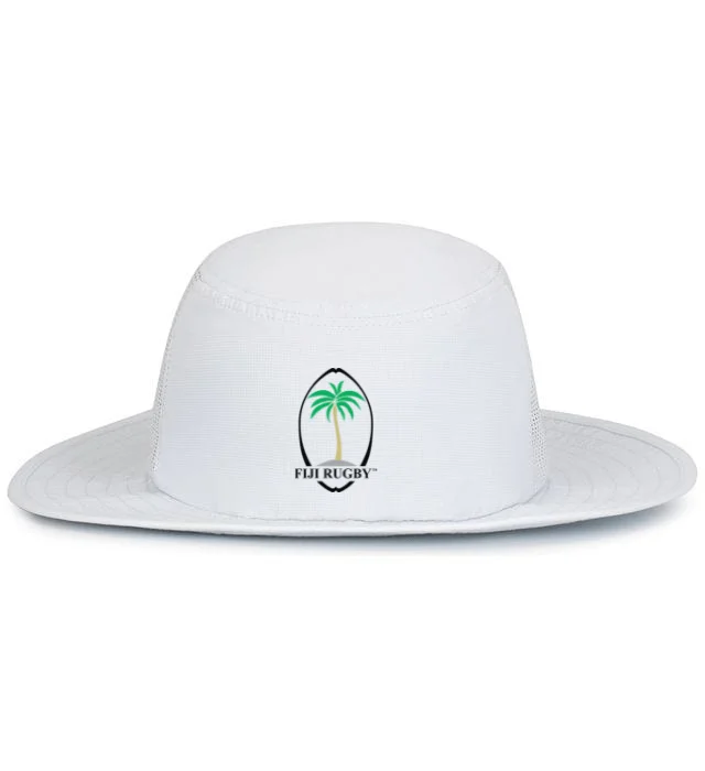 Fedora Hat-Fiji Rugby Throwback Perforated Boonie Hat