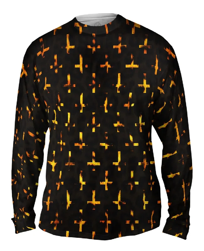 Athletic Fit Long Sleeve-Leopard Cross Of St Peter