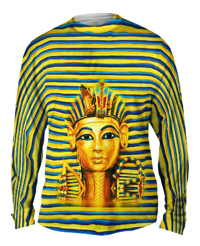 Thermal Long Sleeve Top-King Tut Stripes