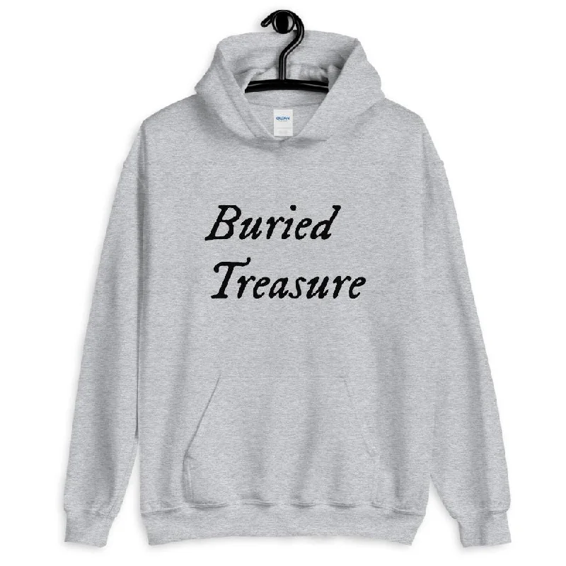 Long Sleeve Hoodie-"Buried Treasure" Unisex Hoodie