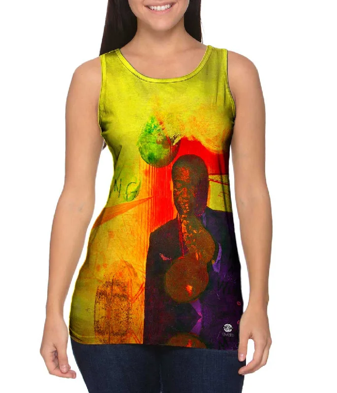 Tie Dye Tank-Adi Holzer - "Louis Armstrong" (2002)