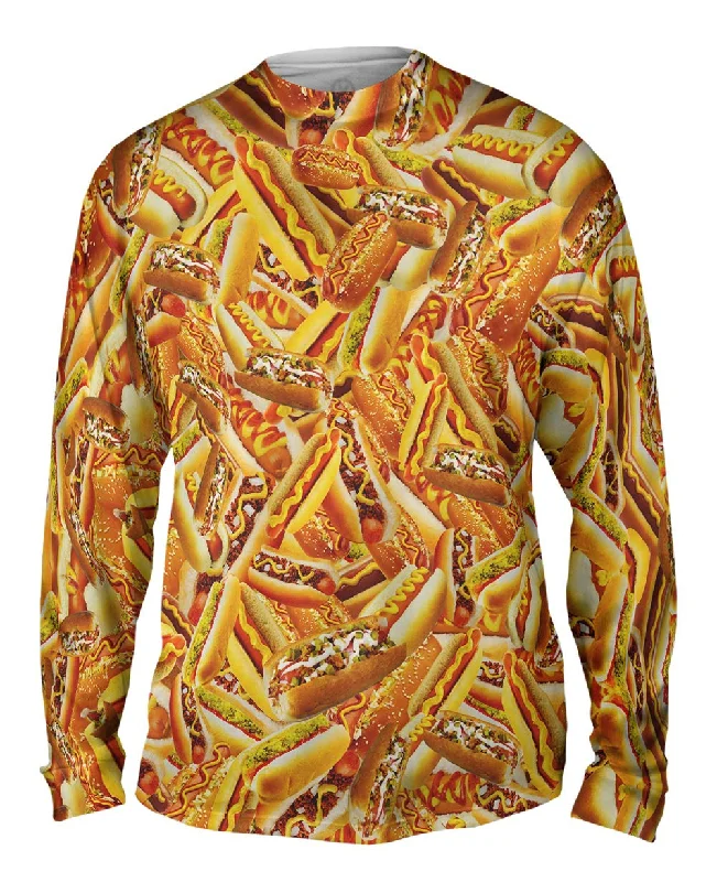 Golf Long Sleeve-Hot Dog Shower