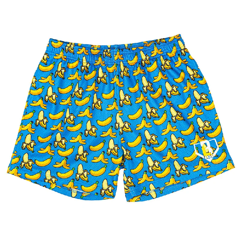 Soccer Shorts-Banana Youth Shorts - Blue