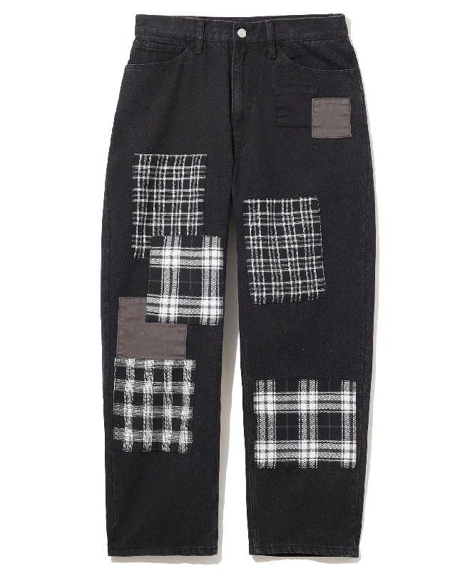 Outdoor Pants-5POCKET PATCHWORK PANTS