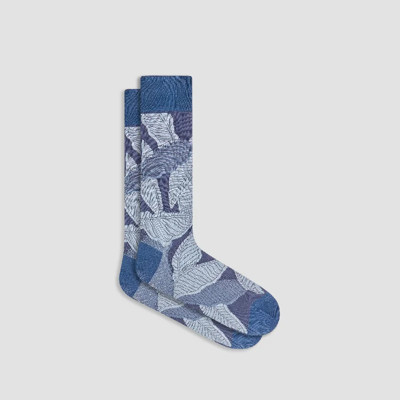 Winter Socks-Leaves Mid-Calf Socks