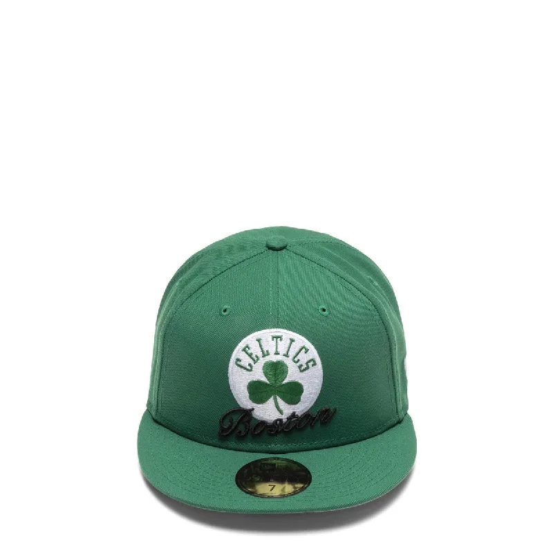 Dad Hat-59FIFTY BOSTON CELTICS DUAL LOGO FITTED CAP