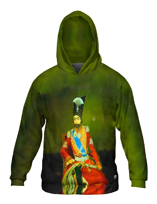 Retro Hoodie-Bahram Kirmanshahi  - "King of Persia" (1857)