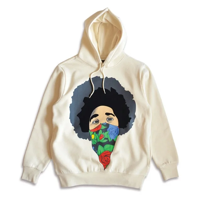 Hiking Hoodie-Young Biggie Hoodie (Cream)