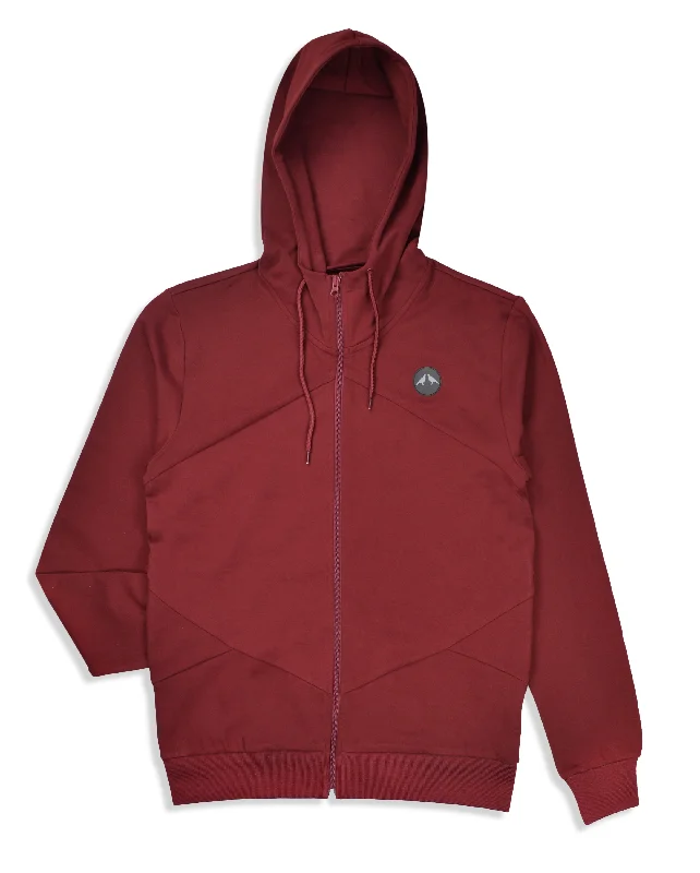 Gym Hoodie-Private Collection Hoodie (Burgundy)