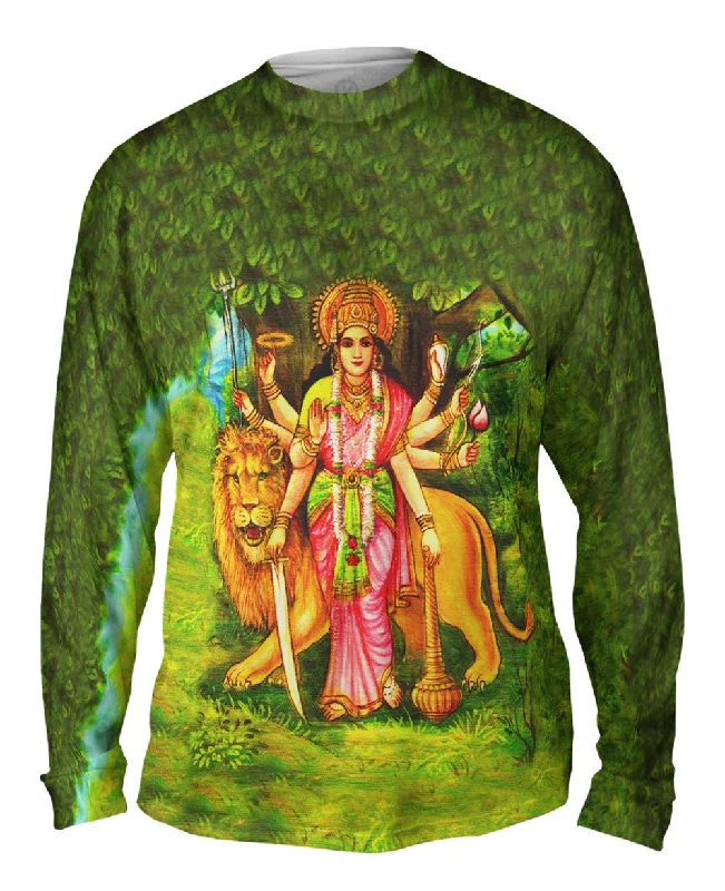 Pullover Long Sleeve-India - "Durga Mata"