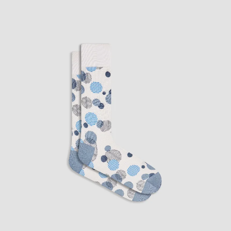 Formal Socks-Geometric Mid-Calf Socks