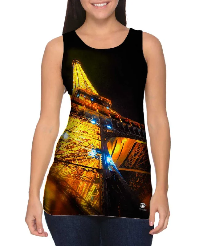 Custom Printed Tank-Be Still My Heart Eiffel Tower