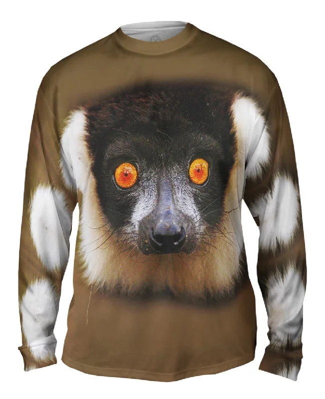 Business Long Sleeve-Look Into My Eyes Lemur