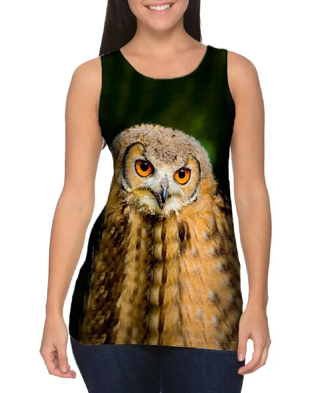 Soccer Tank-Baby Owl Ponder