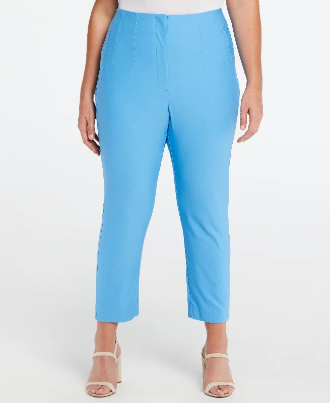 Relaxed Fit Jeans-Plus Size Straight Leg Pant