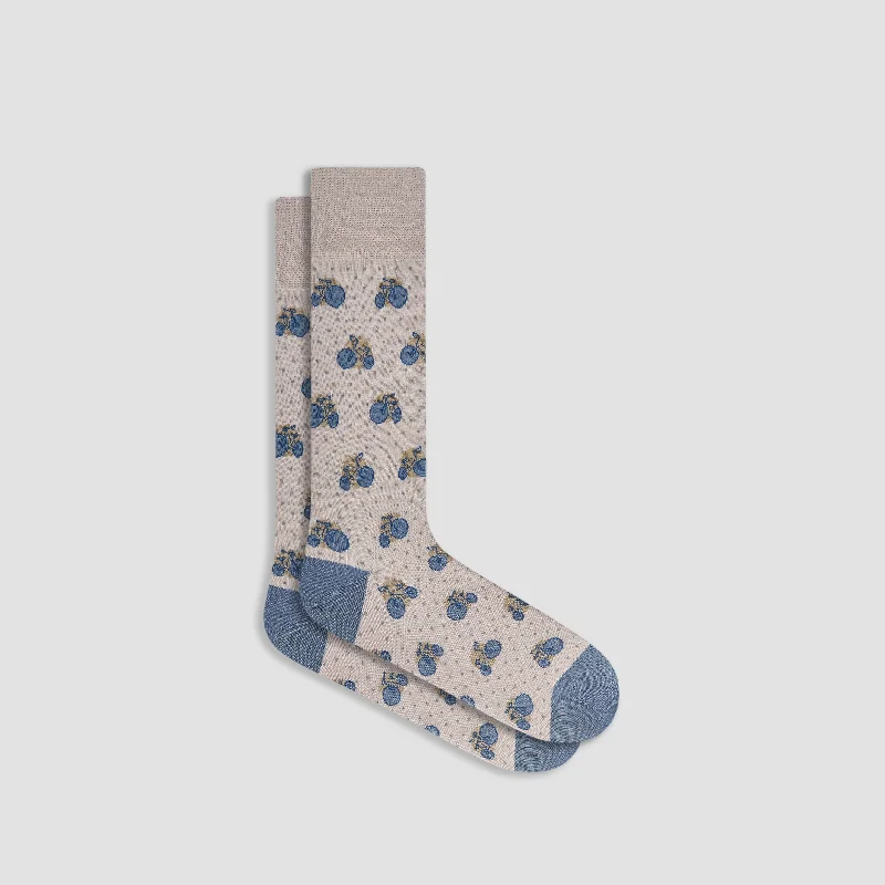 Luxury Socks-High Wheel Mid-Calf Socks