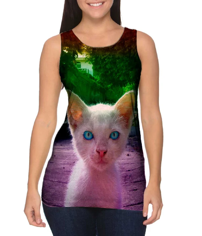 Relaxed Fit Tank-Alley Kitten