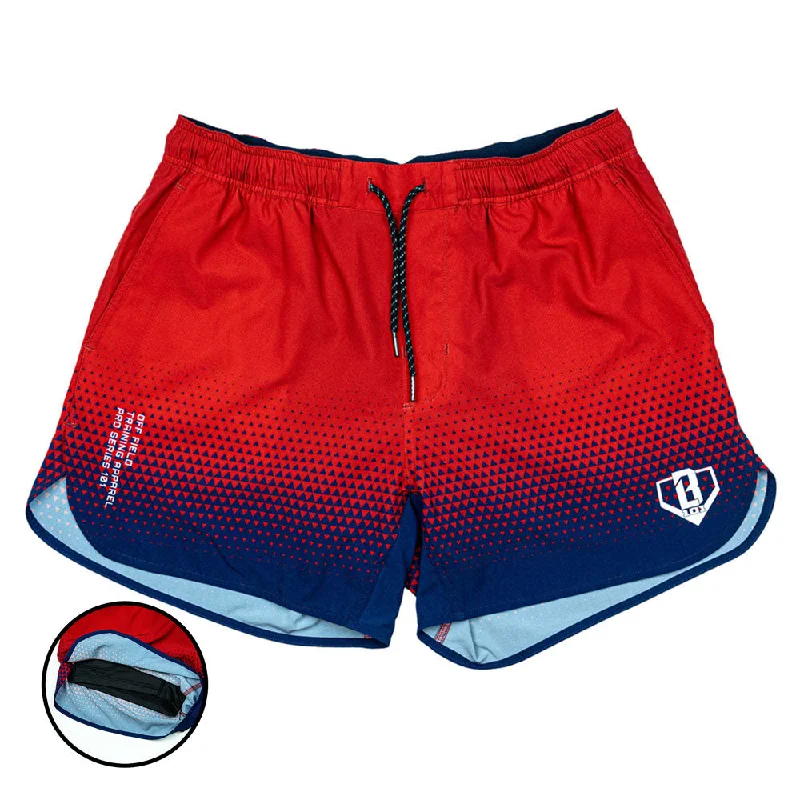 Swim Shorts-Pro Series Shorts with Liner - Prism