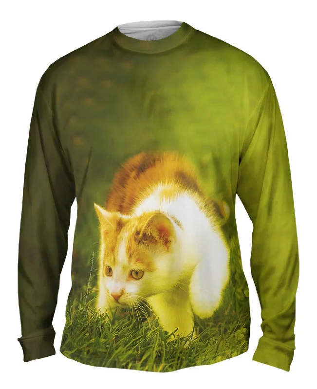 Business Long Sleeve-Kitten On The Prowl