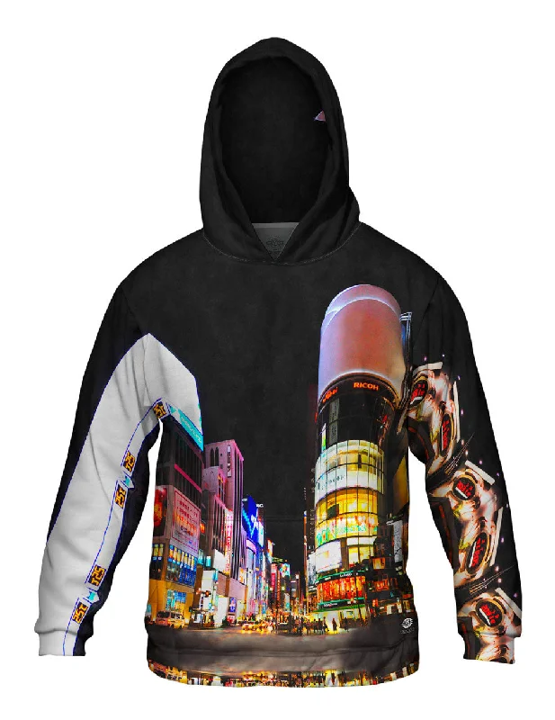 Training Hoodie-Big City Lights Tokyo Japan