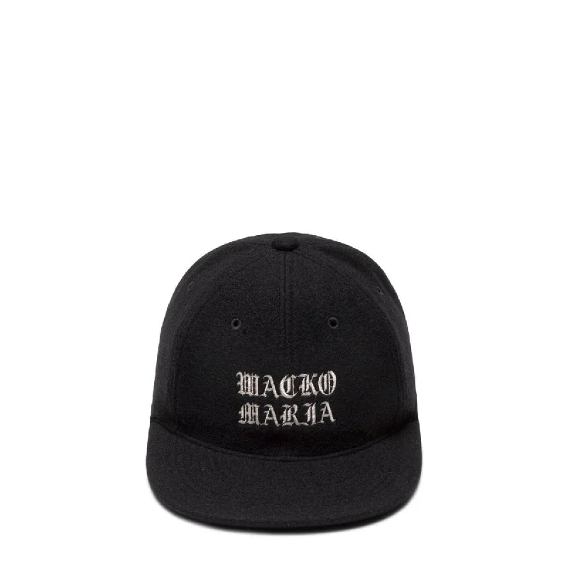 Basketball Hat-WOOL 6 PANEL CAP